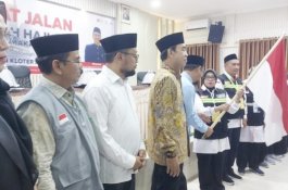 Jemaah Haji Kloter Pertama Embarkasi Makassar Diterbangkan ke Arab Saudi, Ada Lansia 82 Orang