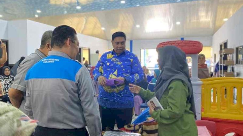 Cara Bupati Maros Genjot Minat Masyarakat Gemar ke Perpustakaan