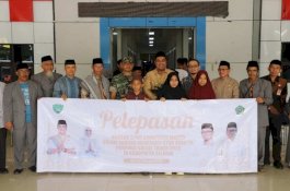 Janji Hadiah 2 Kali lipat, Bupati Maros Chaidir Syam Lepas Kontingen STQ Tingkat Provinsi