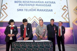 Poltekpar Makassar Gelar Launching SMM dan Penandatanganan MoU
