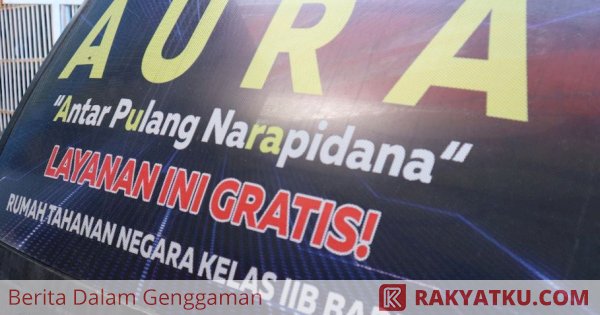 Inovasi Rutan Kelas II B Barru: AURA, Mobil Antar Pulang Eks Napi