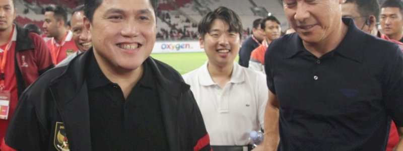  Senang Timnas Indonesia Bisa Lawan Argentina, Shin Tae-yong Puji Erick Thohir 