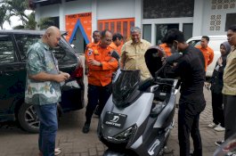 Motor Listrik dari Kalla Kars Akan Jadi Kendaraan Operational BPBD