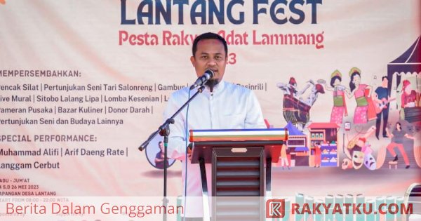 Pesta Rakyat Adat Lammang, Gubernur Sulsel: Antusias UMKM Geliatkan Ekonomi