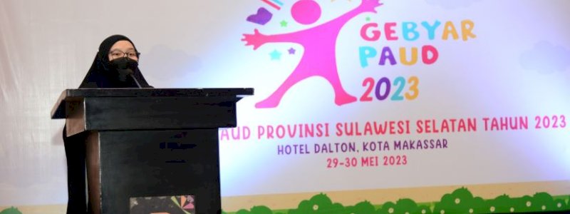 Gebyar PAUD 2023, Naoemi Octarina: Tingkatkan Kemampuan Literasi Anak-Anak