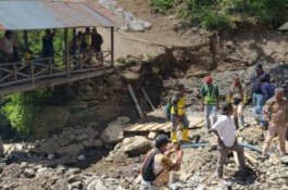 Bantuan Keuangan Pemprov Sulsel, Jalan dan Jembatan Ruas Letta – Kariango Progres 20 Persen