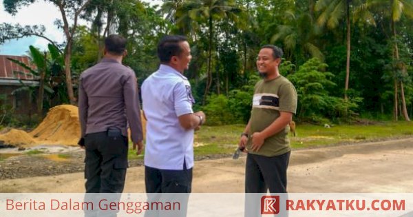 Jalan Akses Bandara Arung Palakka Bone Proses Pembangunan, Gubernur Sulsel Tinjau Langsung