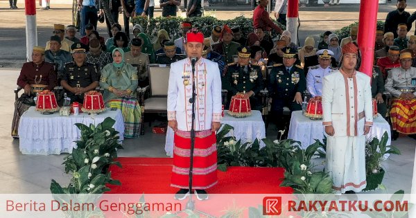 Gubernur Andi Sudirman Pimpin Upacara Hari Lahir Pancasila 2023