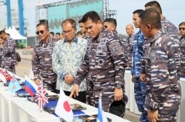 Wali Kota Makassar Bersama KSAL Mantapkan Persiapan Pembukaan MNEK 2023