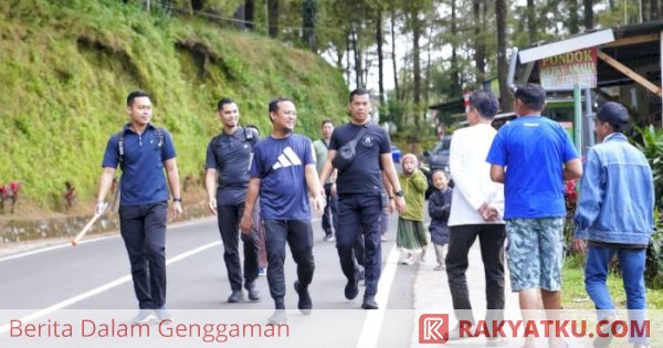 Gubernur Sulsel Jalan Pagi di Malino, Dorong Masyarakat Budayakan Pola Hidup Sehat