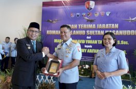 Wali Kota Makassar Hadiri Sertijab Danlanud Sultan Hasanuddin