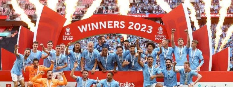 Juara FA Cup, Manchester City Semakin Dekat Treble Winners