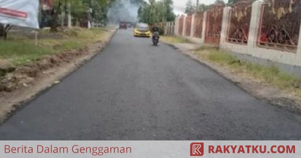 Progres Penanganan Rekonstruksi Jalan Ruas Boro - Jeneponto Capai Tahap Pengaspalan