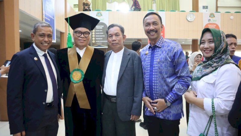 Bupati Wajo Hadiri Pengukuhan Guru Besar Universitas Muslim Indonesia