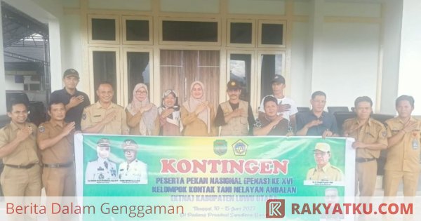 Lepas Kontingen Luwu Utara Menuju PENAS XVI di Padang, Bupati IDP: Serap Ilmu Sebanyak-banyaknya