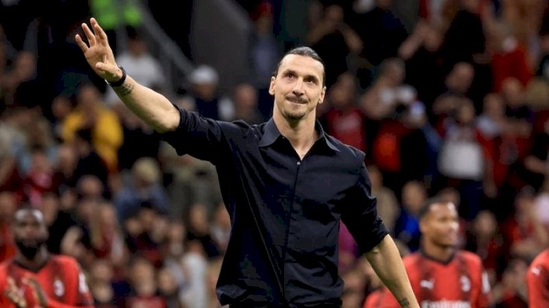 Zlatan Ibrahimovic telah mengumumkan pensiun. (Foto/LiveScore)