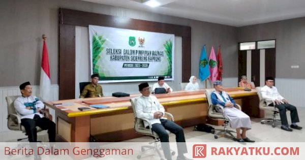 Delapan Peserta Ikuti Seleksi Pimpinan Baznas Sidrap 2023-2028