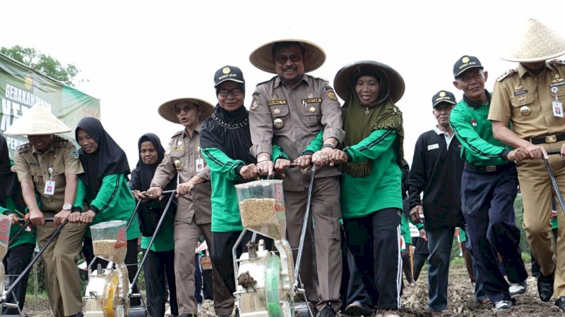 Dari Gunung kidul, Mentan SYL Siapkan Kedelai Lokal Untuk Indonesia
