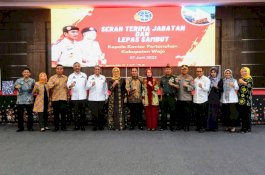 Sertijab Kakan ATR/BPN Wajo, Bupati Sebut Kado untuk Masyarakat