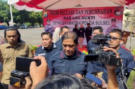 Polda Sulsel Temukan Bunker Penyimpanan Narkoba Dalam Kampus di Kota Makassar