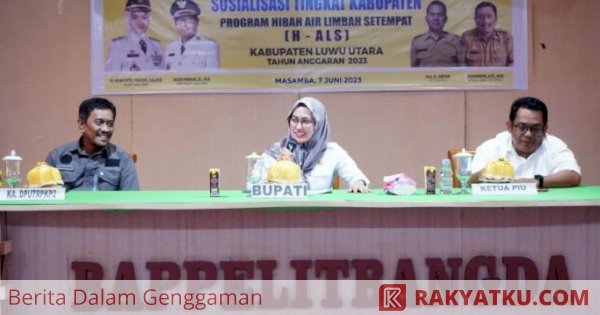 Anggaran Rp1,374 Miliar, 11 Desa di Luwu Utara Terima Program Hibah Air Limbah Setempat