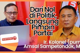 Dari Nol di Politik, Langsung Pimpin Partai