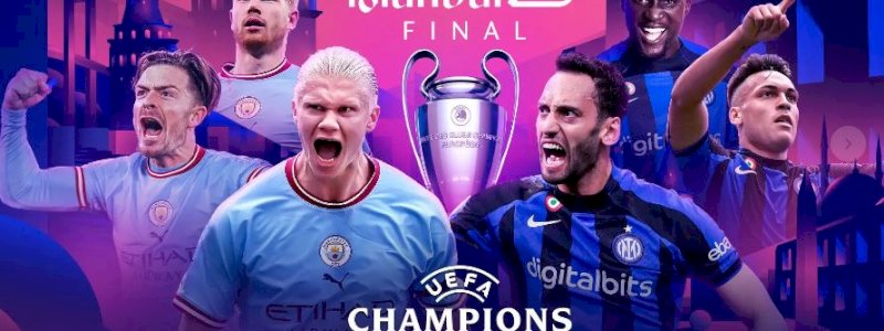 Jangan Sampai Terlewat! Jadwal Final Liga Champions Manchester City Vs Inter Milan