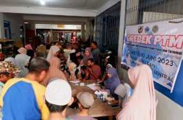 Pemeriksaan Kesehatan Gratis, Dinkes Bantaeng Sasar Pasar dan Terminal