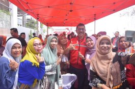 Andi Ridwan Wittiri Paparkan Kinerja Selama di Senayan, Warga Tamalanrea: Insyaallah Oppo'