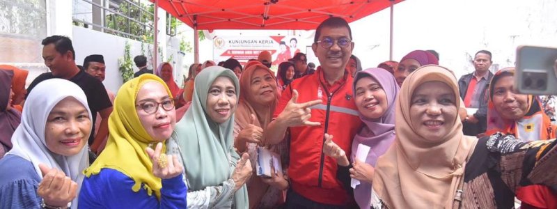 Andi Ridwan Wittiri Paparkan Kinerja Selama di Senayan, Warga Tamalanrea: Insyaallah Oppo'
