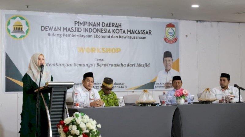Buka Workshop Kewirausahaan DMI, Wawali Makassar Dukung Pengembangan UMKM