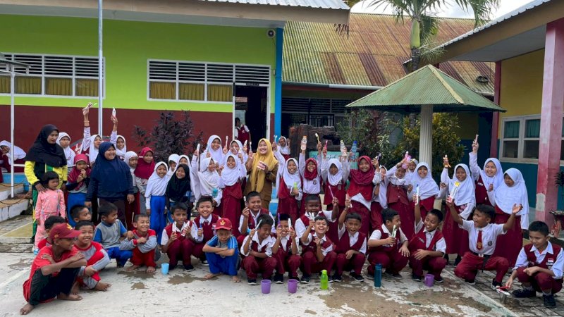 Program UKGS Puskesmas Bisappu Bantaeng Sasar 1.472 Murid SD