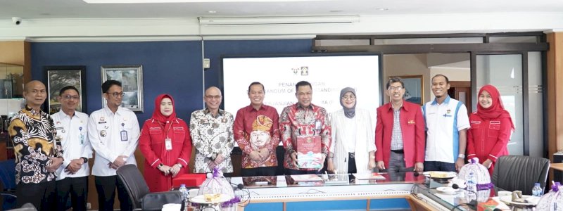 Ditjen KI Tandatangan Nota Kesepahaman dengan UNHAS Bangun SDM Kemenkumham