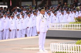 Bupati Bantaeng Jadi Komandan Upacara di Hari Otoda 2023