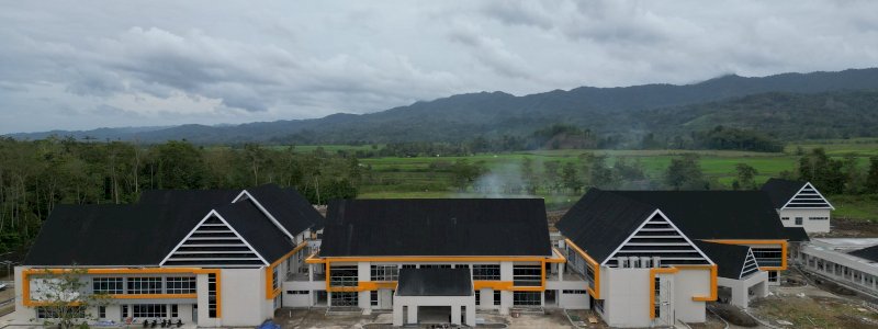 Tahap Finishing, PT Bumi Karsa Segera Launching Proyek Pembangunan Rumah Sakit Regional La Mappapenning di Bone