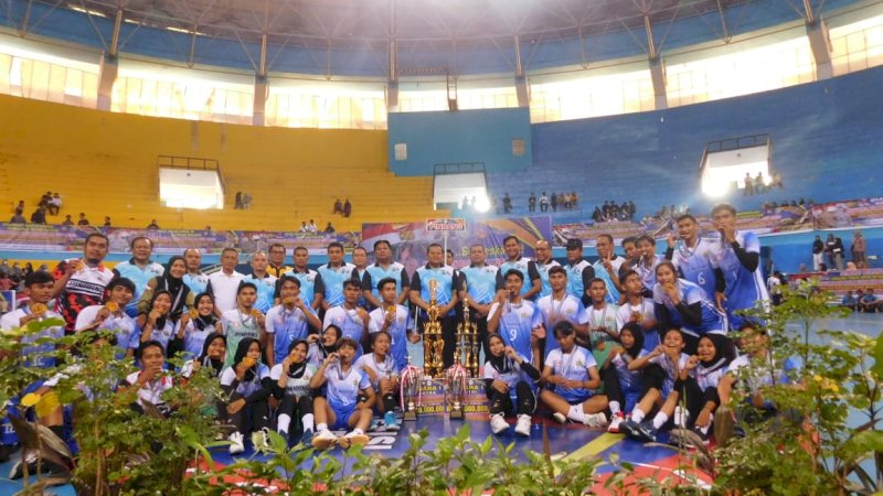 Kejuaraan Voli Kapolda Cup 2023 Berakhir, Dimenangkan Tim Pinrang 