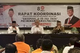 PKS Gelar Rakor. Begini Arahan Ketua Dewan Ekonomi Indonesia Timur