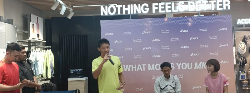 Usung Konsep Baru ASICS Buka Store Baru di TSM Makassar, 