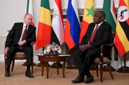 Poin Penting Pertemuan Presiden Rusia Dengan Misi Perdamaian Afrika