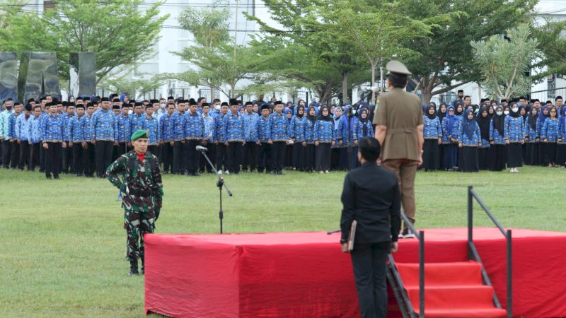 Wali Kota Palopo Pimpin Upacara Hari Lahir Pancasila