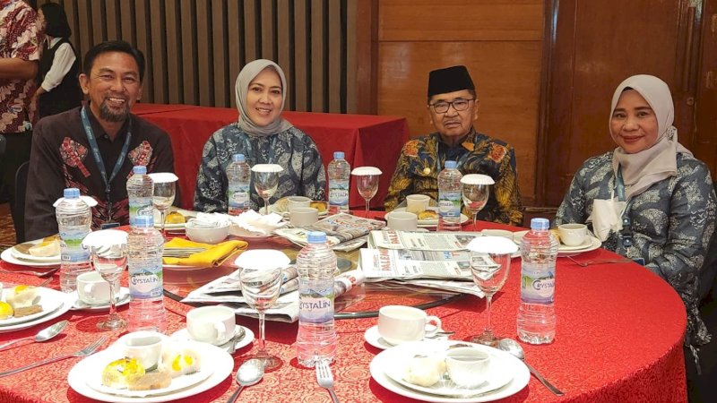 Wali Kota Palopo Hadiri HUT Apeksi di Palembang