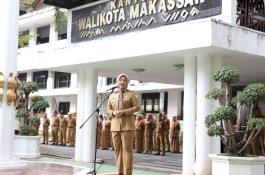 Pesan Wakil Wali Kota Makassar Saat Pimpin Apel, OPD Tingkatkan Komunikasi Internal