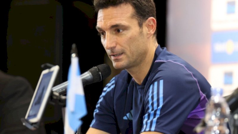 Pelatih Timnas Argentina Lionel Scaloni (Foto: PSSI)