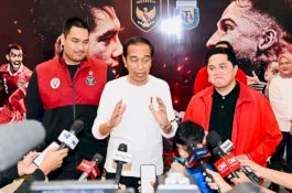 Cerita Presiden Jokowi Sempat Deg-degan Timnas Indonesia Kebobolan Banyak Gol