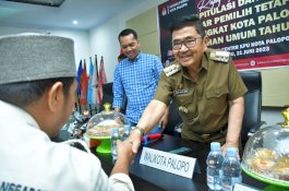 Wali Kota Palopo Hadiri Rapat Pleno Penetapan DPT Pemilu 2024