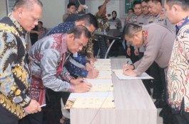 Kakanwil Kemenkumham Sulsel Dukung Polda Sulsel dalam Pencegahan dan Penanganan TPPO