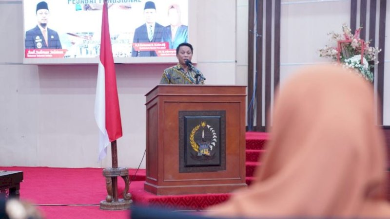 Penjabat (Pj) Sekretaris Daerah (Sekda) Sulsel, Andi Darmawan Bintang.