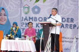Kader PKK Gelar Jambore di Kebun Raya Jompie, Taufan Pawe Apresiasi