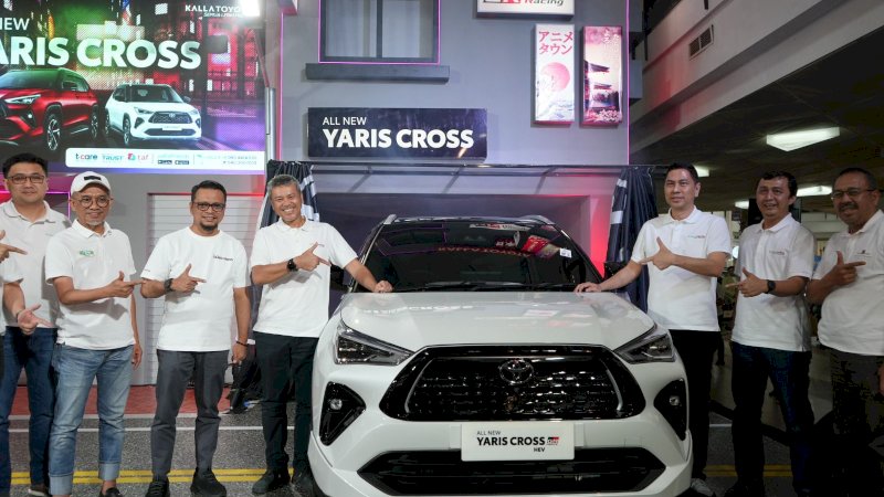 Siap Mengaspal di Makassar, Kalla Toyota Luncurkan All New Yaris Cross Hybrid EV Pertama di Segmen Medium SUV