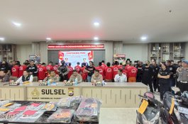 Polda Sulsel Tangkap 225 Tersangka Dalam 20 Hari, Ada PNS